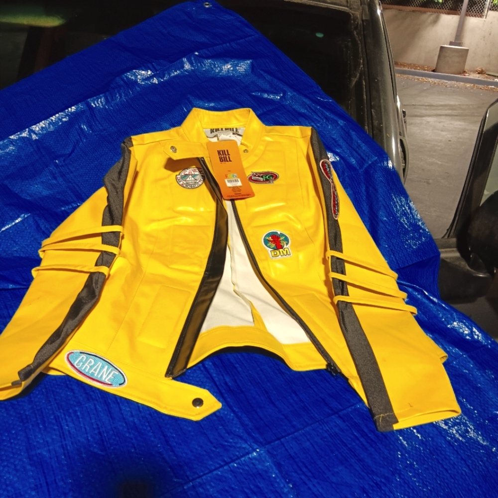 RARE MOVIE KILL BILL MOTO JACKET